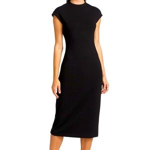 Armani Exchange knitted midi dress